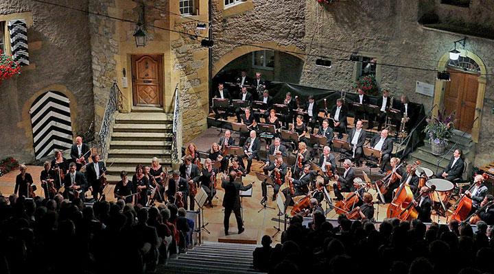 Klassische Musik mit Abendstimmung: Die Murten Classics bieten ein ganz besonderes Ambiente.